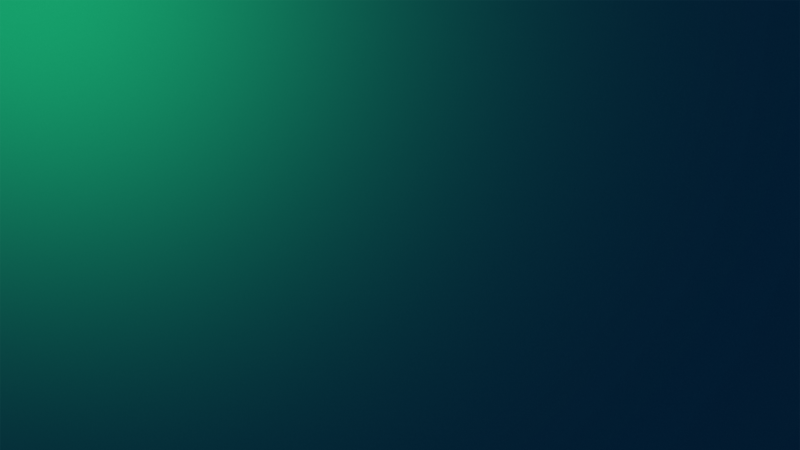 Visualisation of a green and blue background with green in the left uppercorner