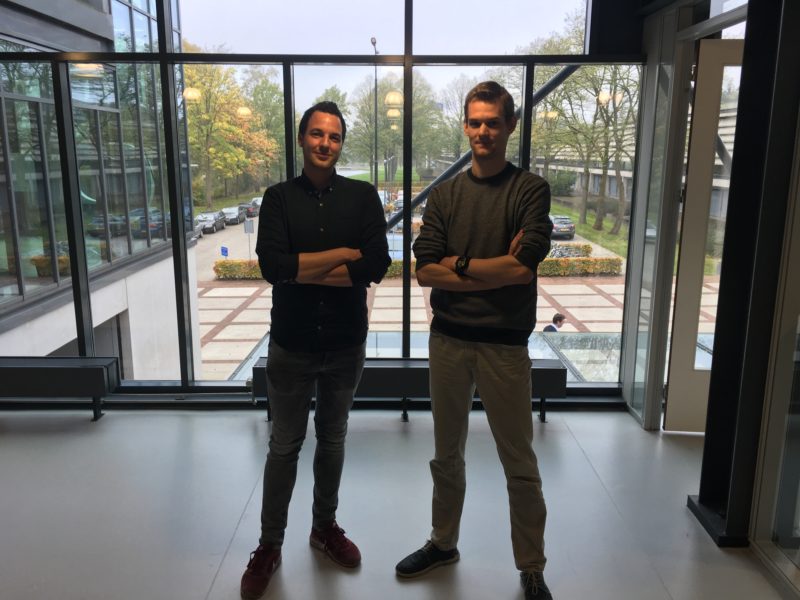 Image of Dennis and Mark at SciSports