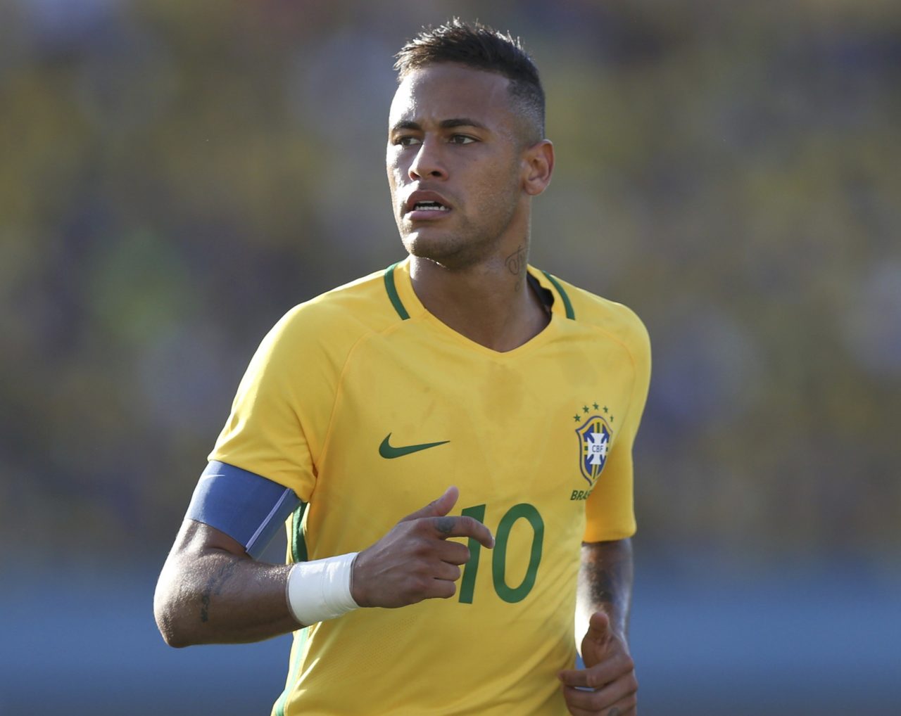 Image of Neymar at Brazilian national team