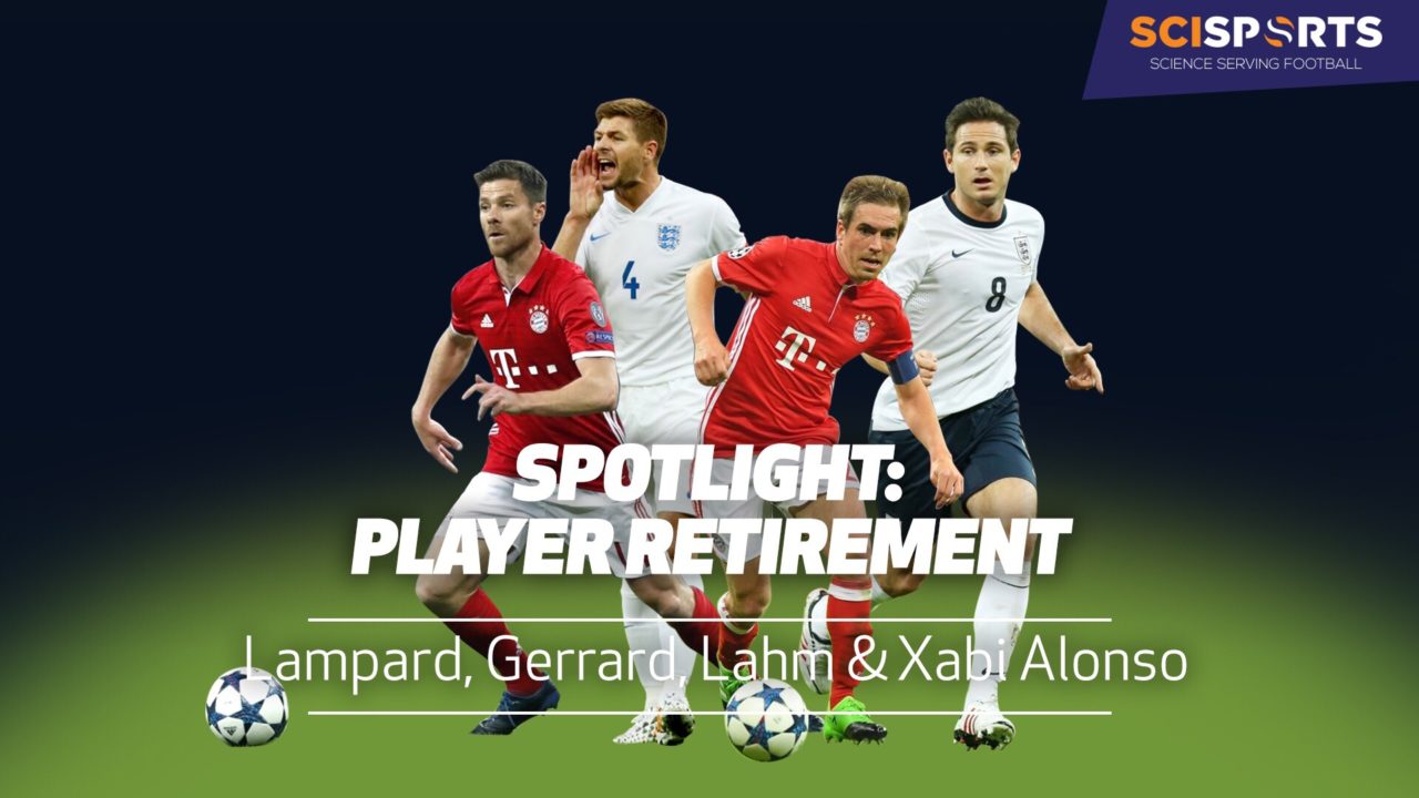 Visualisation of retirement Lampard, Gerrard, Lahm and Xabi Alonso