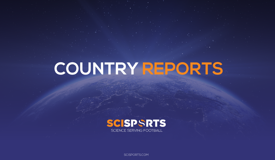 Visualisation of Country Reports by SciSports with planet earth in the background