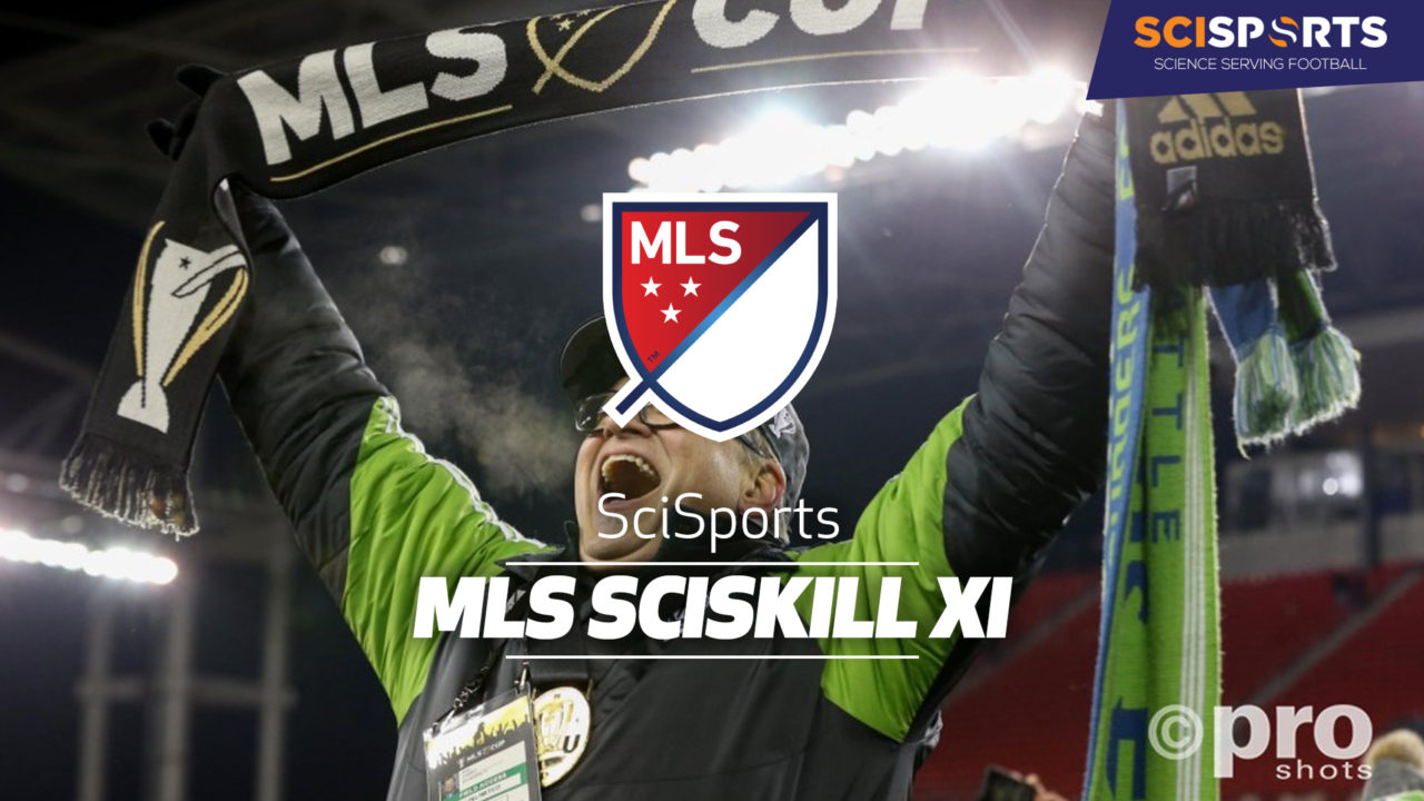 Visualisation of MLS SiSkill XI with a supporter holding a MLS scarf